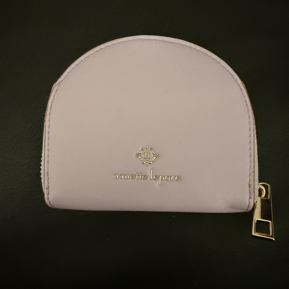 Nanette Lepore Lavender Embossed Coin Purse - Picture 4 of 10
